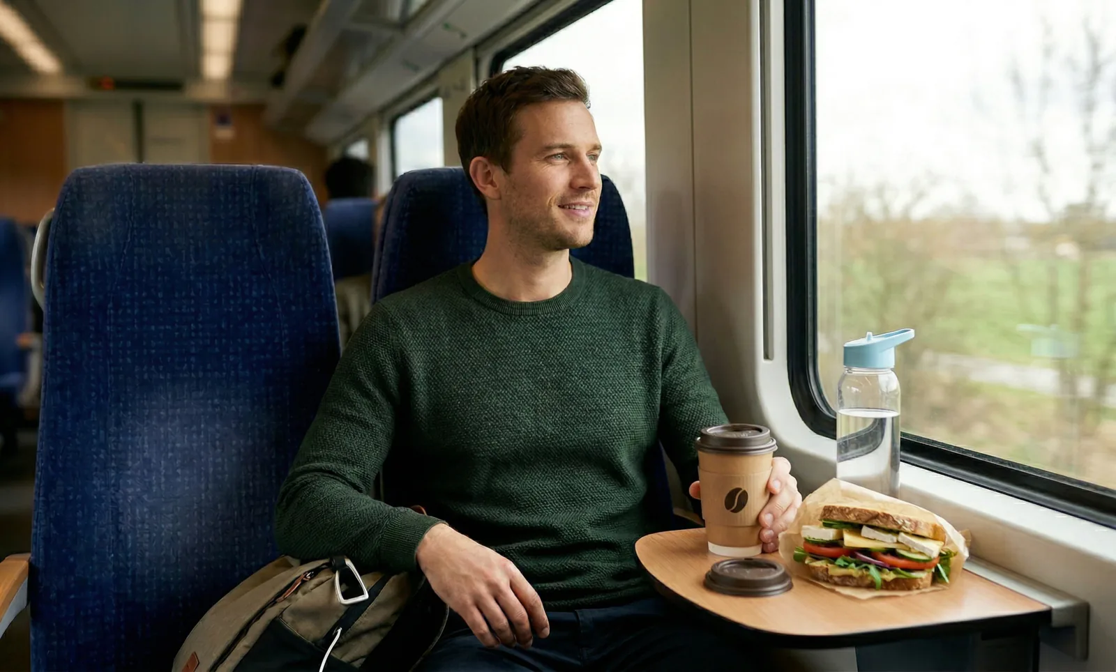Illustration für: Wie man sich auf eine lange Zugreise vorbereitet und was tatsächlich nützlich ist