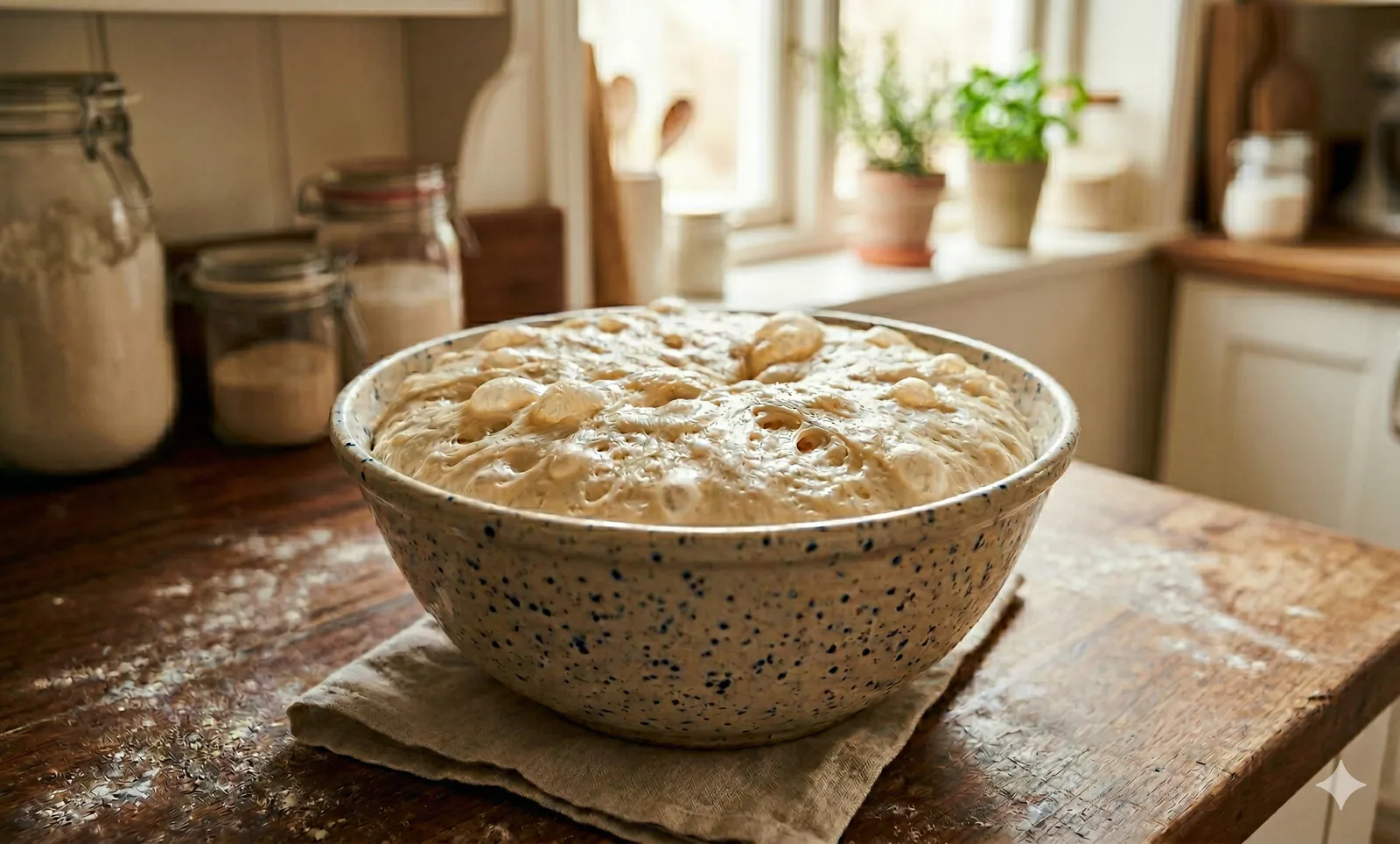 Illustration für: Warum geht der Teig auf?